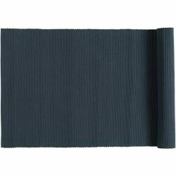 Besorgen ❤️ Linum UNI Tischläufer - 45x150 Cm - Dark Steel Blue C57 😀
